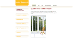 Desktop Screenshot of fenster-discount.ch